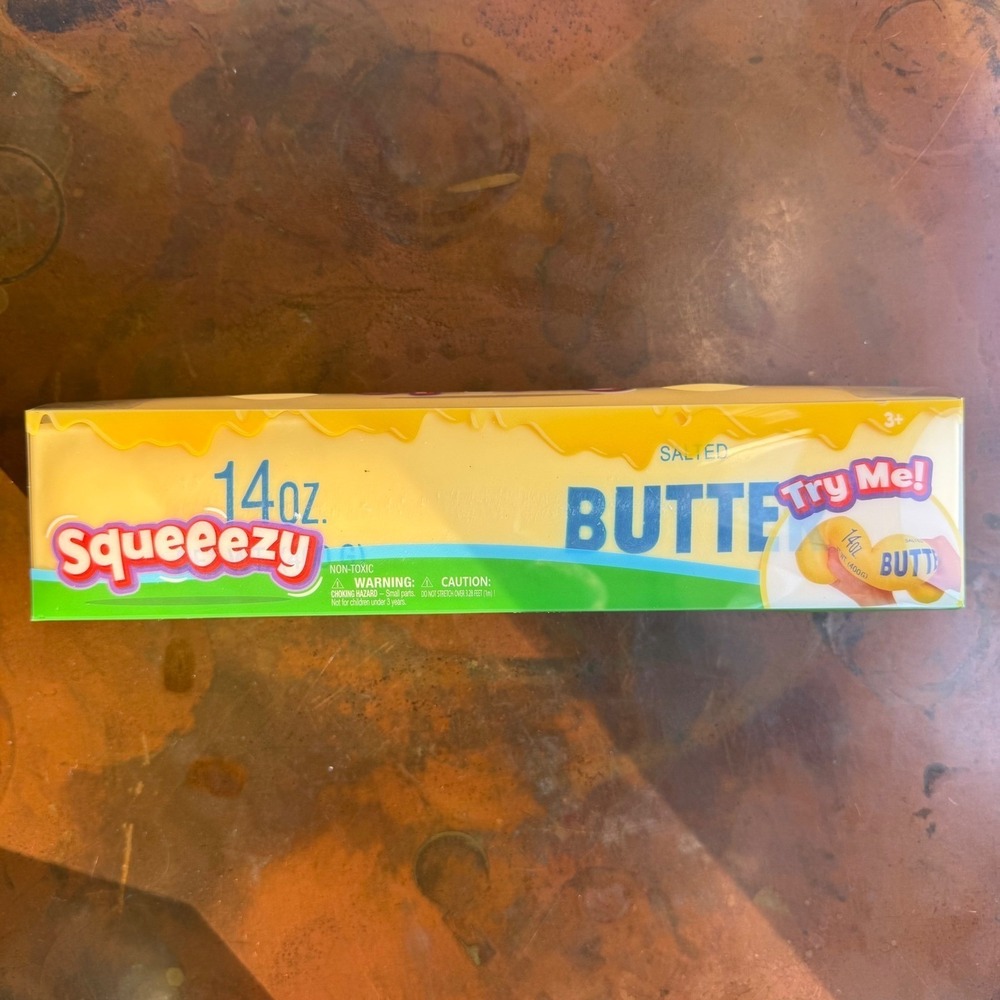 Jumbo Butter Squishy Squeezy Stress Toy Giant XL Fidget Sunny Days Toy NEW